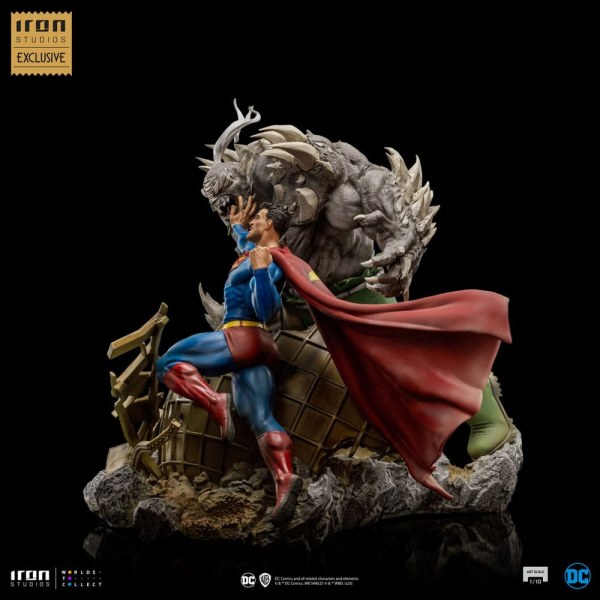 DC Comics beeldje 1/10 BDS Art Scale Superman vs Doomsday heo EU Exclusief 30 cm
