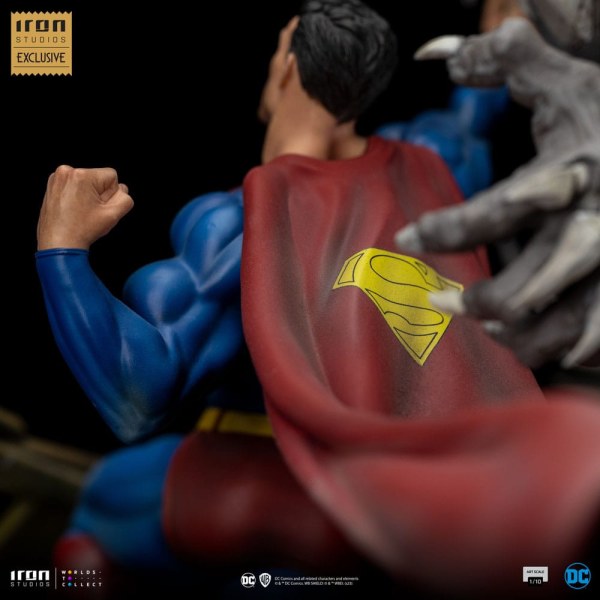 DC Comics beeldje 1/10 BDS Art Scale Superman vs Doomsday heo EU Exclusief 30 cm