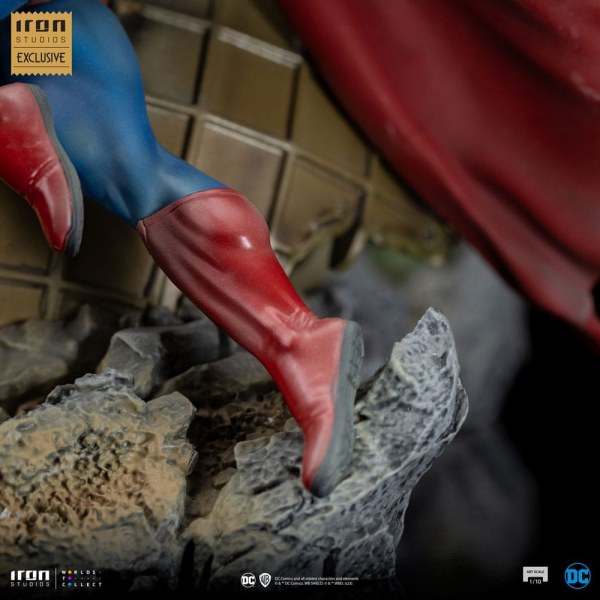 DC Comics beeldje 1/10 BDS Art Scale Superman vs Doomsday heo EU Exclusief 30 cm