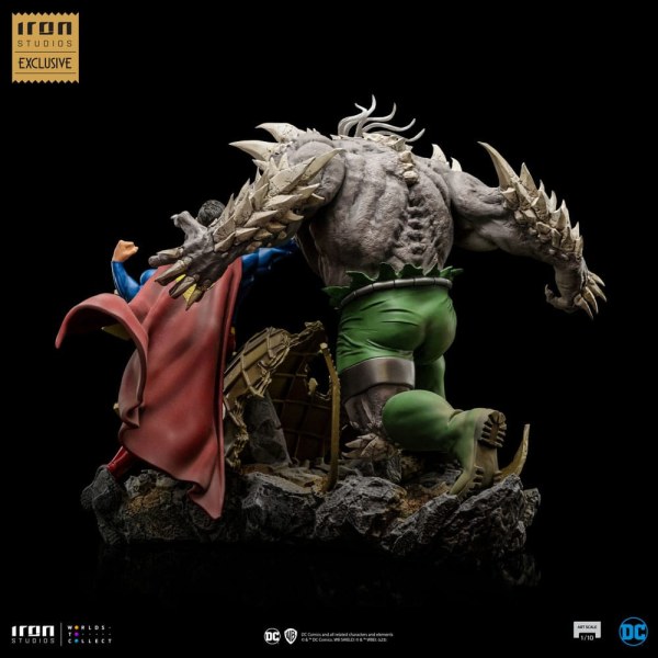 DC Comics beeldje 1/10 BDS Art Scale Superman vs Doomsday heo EU Exclusief 30 cm