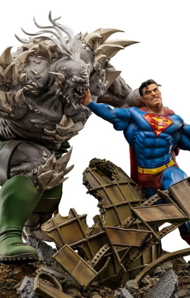 DC Comics beeldje 1/10 BDS Art Scale Superman vs Doomsday heo EU Exclusief 30 cm