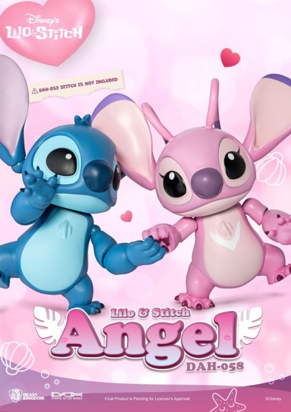 Disney beeldje Dynamic Action Heroes 1/9 Angel (Lilo & Stitch) 16 cm