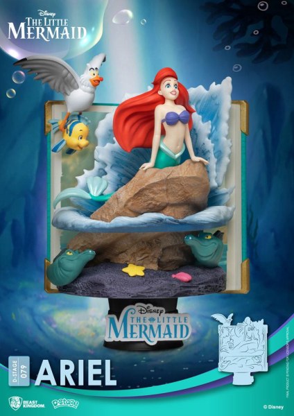 Disney diorama PVC D-Stage Story Book Serie Ariel 15 cm