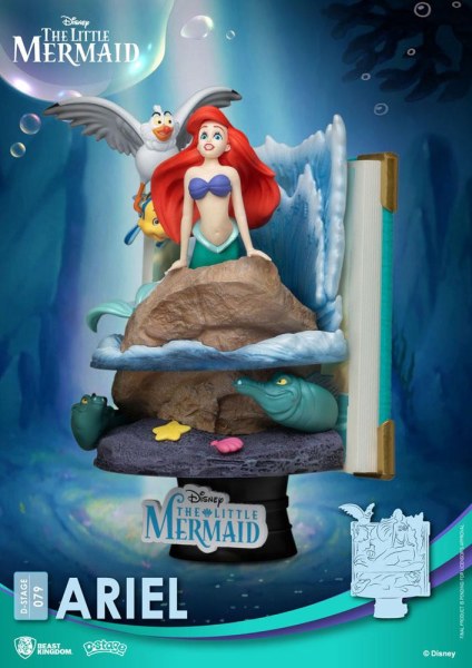 Disney diorama PVC D-Stage Story Book Serie Ariel 15 cm