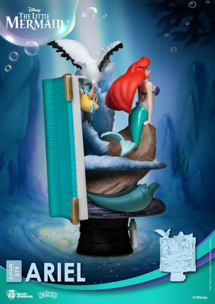 Disney diorama PVC D-Stage Story Book Serie Ariel 15 cm