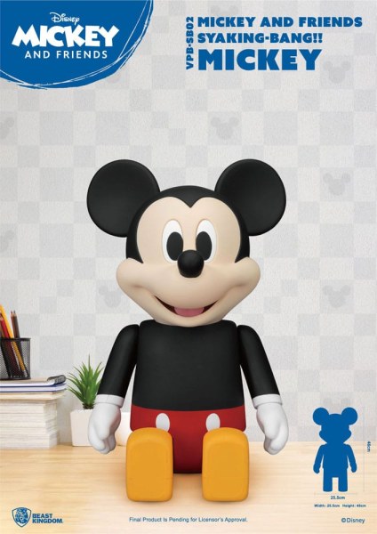 Disney Syaking Bang Mickey en zijn vrienden Mickey 48cm Vinyl Spaarpot