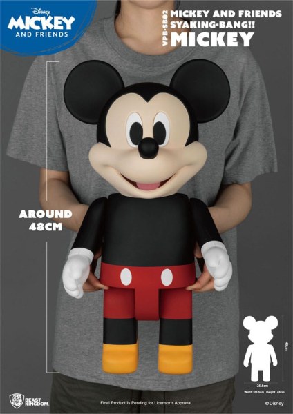 Disney Syaking Bang Mickey en zijn vrienden Mickey 48cm Vinyl Spaarpot