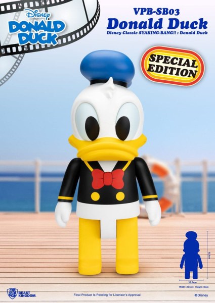 Disney Syaking Bang Mickey en Vrienden Donald Eend Vinyl Spaarpot 53 cm