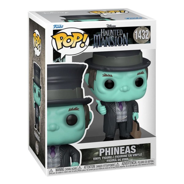 Haunted Mansion POP! Disney Vinyl beeldje Phineas 9 cm