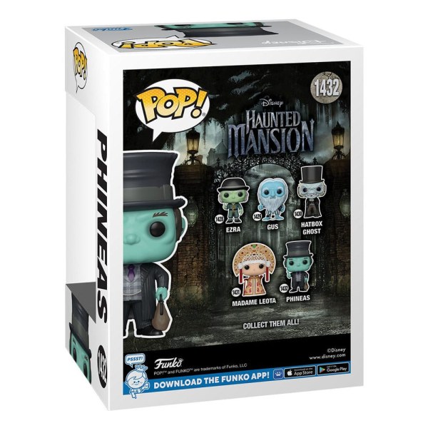 Haunted Mansion POP! Disney Vinyl beeldje Phineas 9 cm