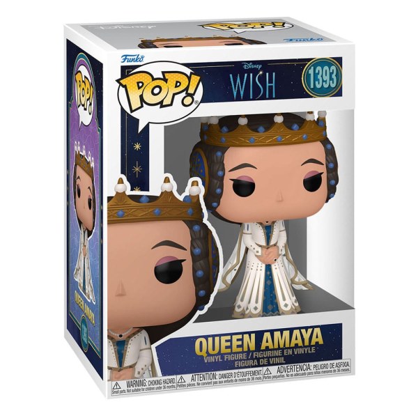 Wish POP! 1393 Disney Vinyl beeldje Koningin Amaya 9 cm