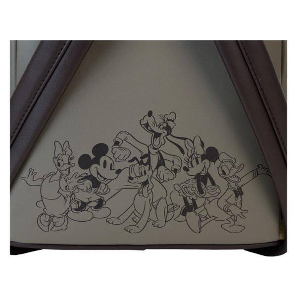 Mickey & Friends Canvas All-Over Print Trekkoord Emmer Mini Rugzak - DISNEY LOUNGEFLY