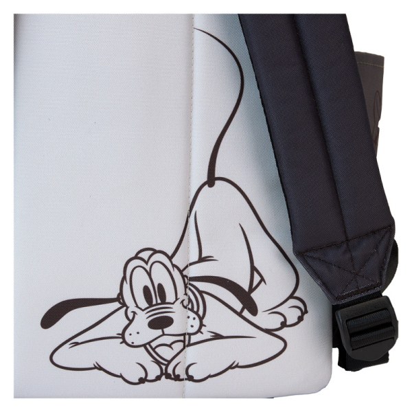 Mickey & Friends Canvas Nylon Full-Size Rugzak - DISNEY LOUNGEFLY