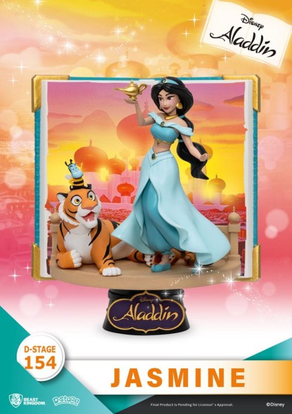 Aladdin Boekenserie diorama PVC D-Stage Jasmine 15 cm