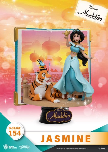 Aladdin Boekenserie diorama PVC D-Stage Jasmine 15 cm