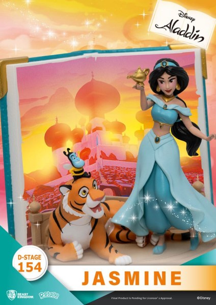 Aladdin Boekenserie diorama PVC D-Stage Jasmine 15 cm