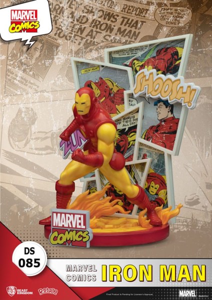 Marvel Comics PVC- diorama D-Stage Iron Man 16 cm