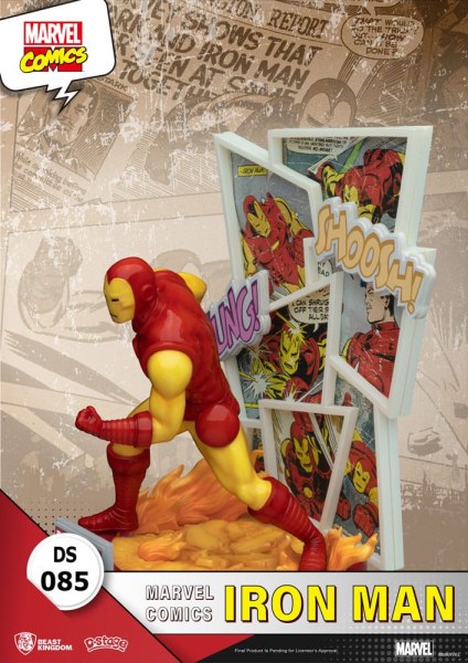 Marvel Comics PVC- diorama D-Stage Iron Man 16 cm