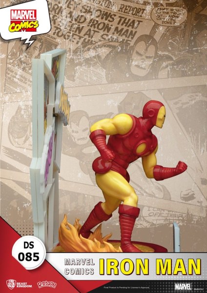 Marvel Comics PVC- diorama D-Stage Iron Man 16 cm