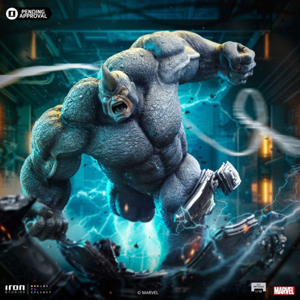 Marvel beeldje 1/10 BDS Art Scale Neushoorn 26 cm