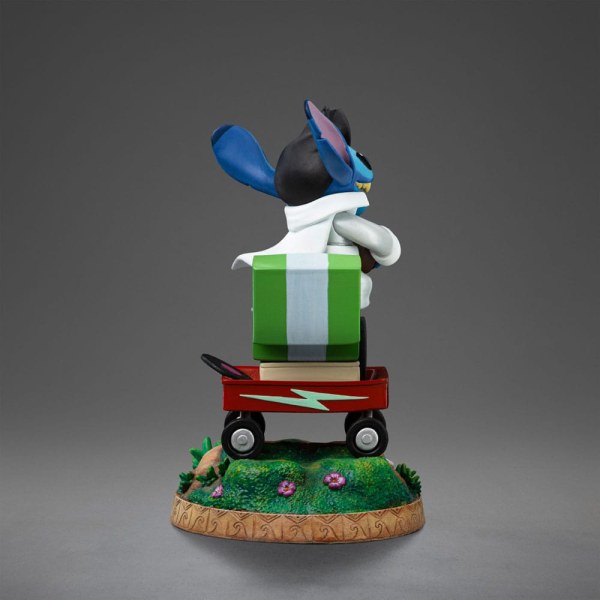 Lilo & Stitch beeldje 1/10 Art Scale Stitch King of Rock 17 cm