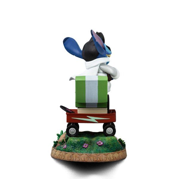 Lilo & Stitch beeldje 1/10 Art Scale Stitch King of Rock 17 cm
