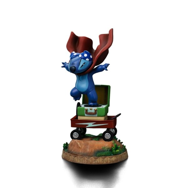 Lilo & Stitch beeldje 1/10 Art Scale Stitch Laundry 19 cm
