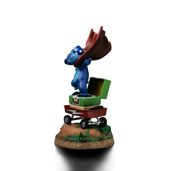 Lilo & Stitch beeldje 1/10 Art Scale Stitch Laundry 19 cm