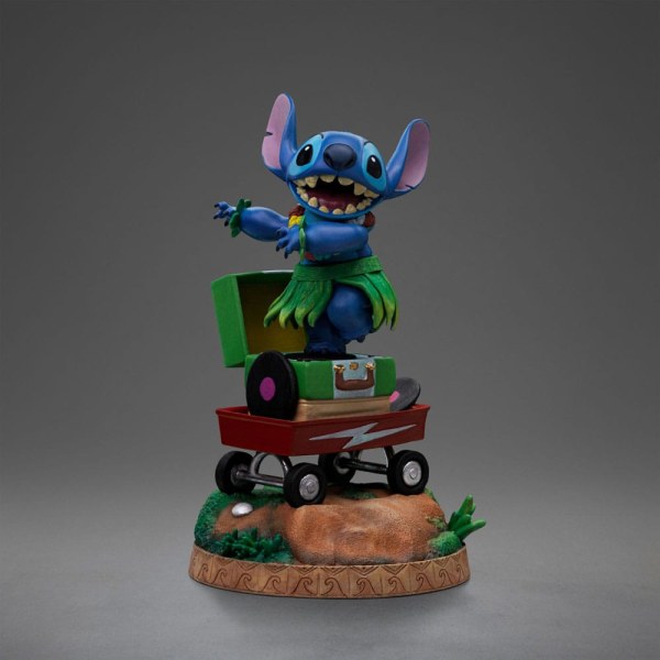 Lilo & Stitch beeldje 1/10 Art Scale Stitch Hula 17 cm