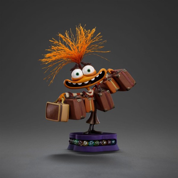 Inside Out 2 beeldje 1/10 Art Scale Angst 18 cm