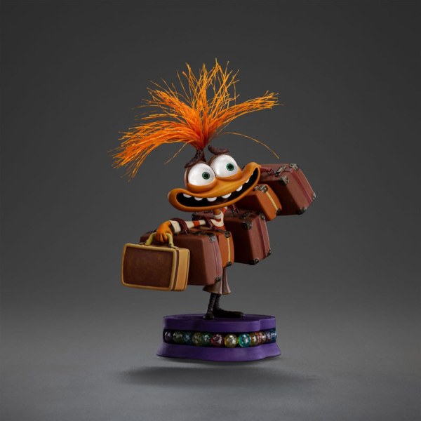 Inside Out 2 beeldje 1/10 Art Scale Angst 18 cm