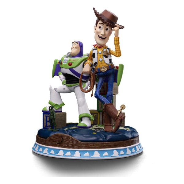 Toy Story beeldje 1/10 Deluxe Art Scale Buzz & Woody 38 cm