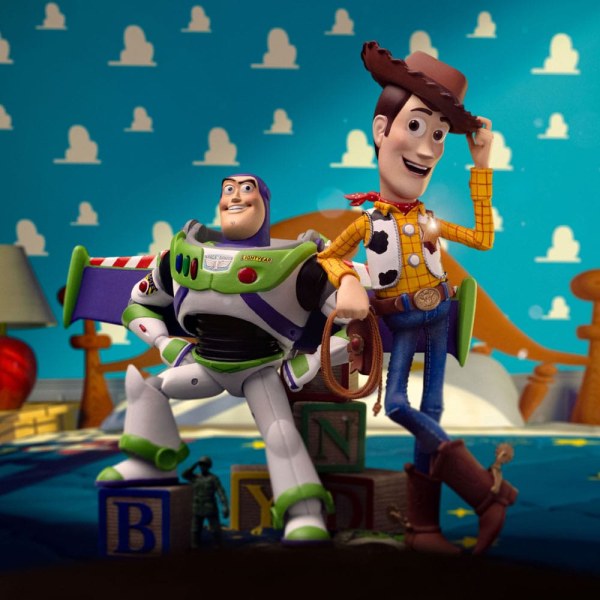 Toy Story beeldje 1/10 Deluxe Art Scale Buzz & Woody 38 cm