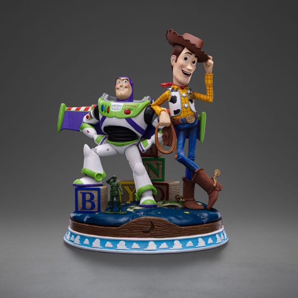 Toy Story beeldje 1/10 Deluxe Art Scale Buzz & Woody 38 cm