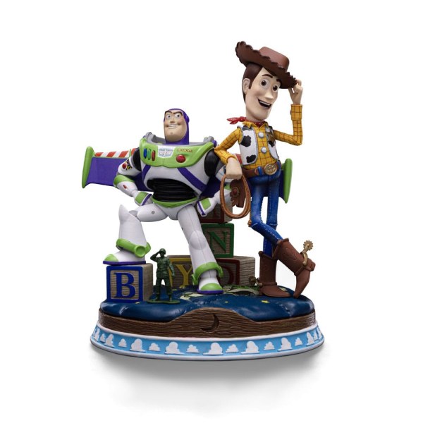Toy Story beeldje 1/10 Deluxe Art Scale Buzz & Woody 38 cm