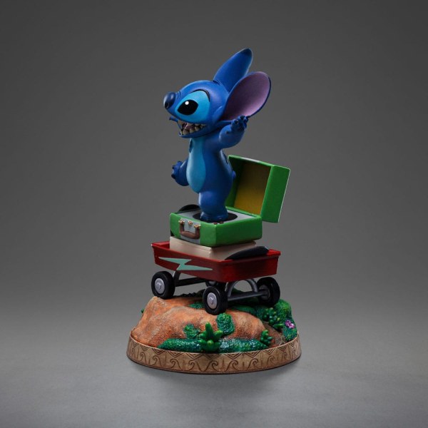 Lilo & Stitch beeldje 1/10 Art Scale Stitch 17 cm
