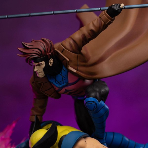 Marvel beeldje 1/10 Deluxe Art Scale X-Men´97 Gambit & Wolverine 29 cm