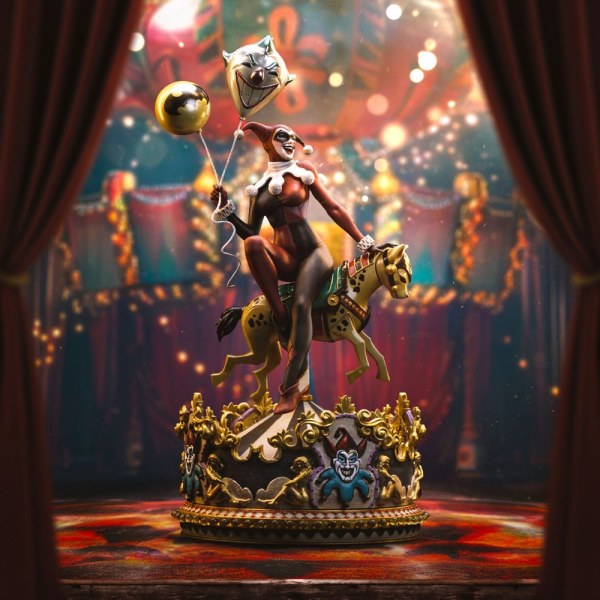 DC Comics beeldje 1/10 Art Scale Harley Quinn Unleashed 30 cm