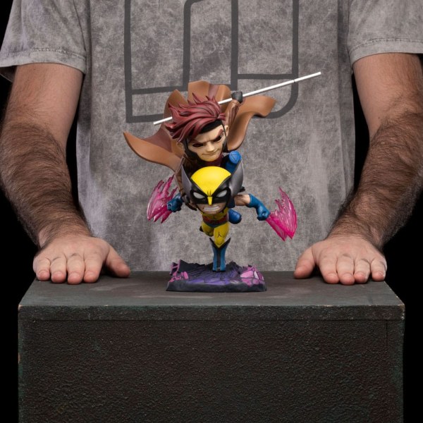 X-Men 97 Mini Co. PVC figuur Gambit en Wolverine 23 cm