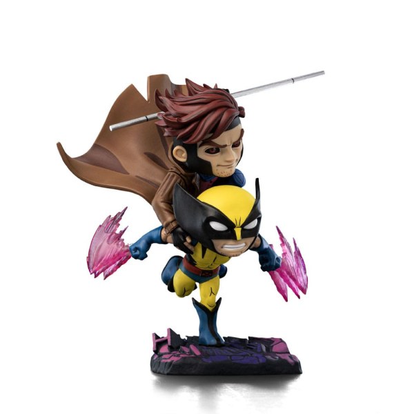X-Men 97 Mini Co. PVC figuur Gambit en Wolverine 23 cm