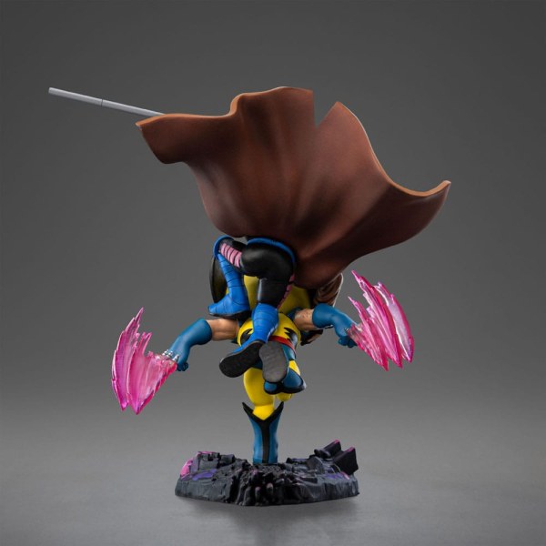 X-Men 97 Mini Co. PVC figuur Gambit en Wolverine 23 cm