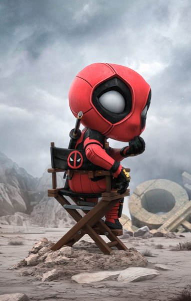 Marvel Deadpool & Wolverine Mini Co. PVC Deadpool figuur 13 cm