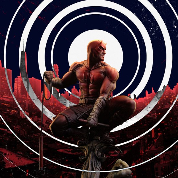 Marvel beeldje 1/10 Deluxe Art Scale Daredevil Unleashed 22 cm