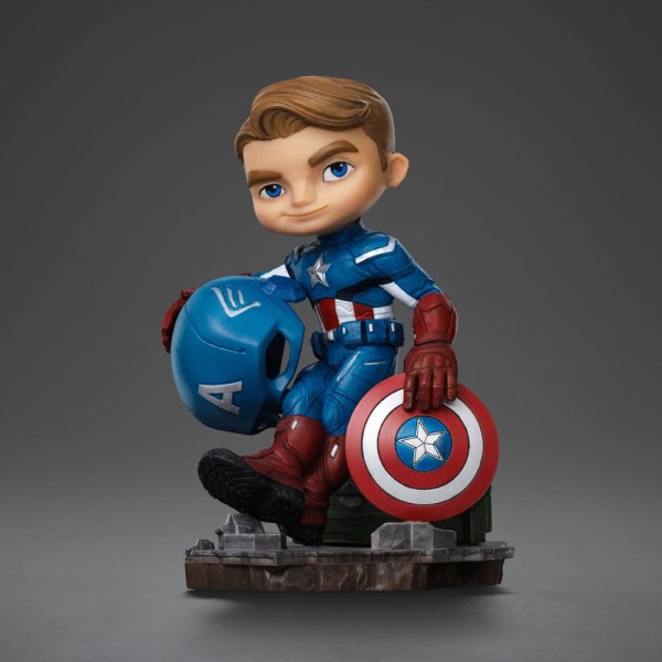 Avengers Infinity Saga Mini Co. PVC figuur Captain America 14 cm