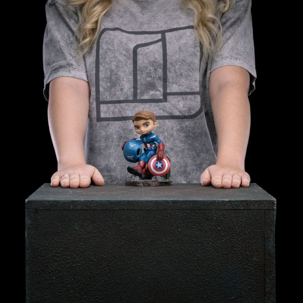 Avengers Infinity Saga Mini Co. PVC figuur Captain America 14 cm
