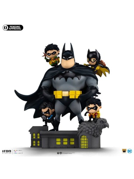 Batman beeldje Geanimeerde iconen PVC Batman Familie 18 cm