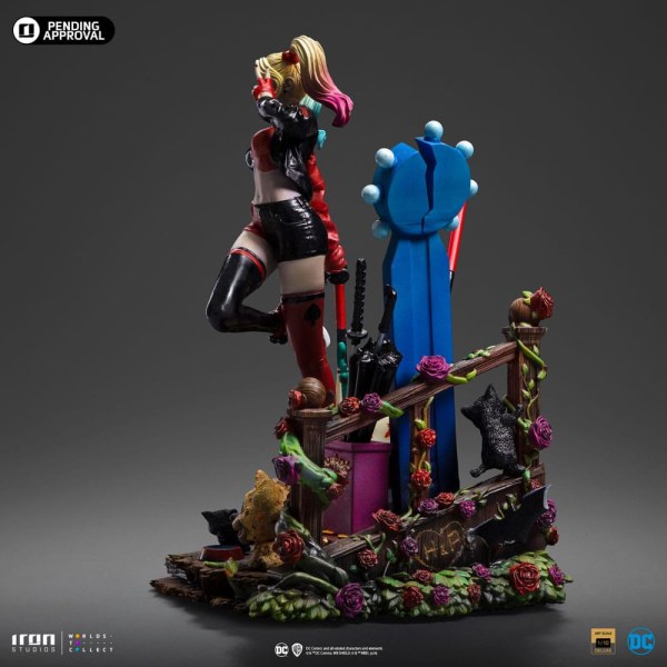 DC Comics beeldje 1/10 Deluxe Art Scale Harley Quinn (Gotham City Sirens) 22 cm