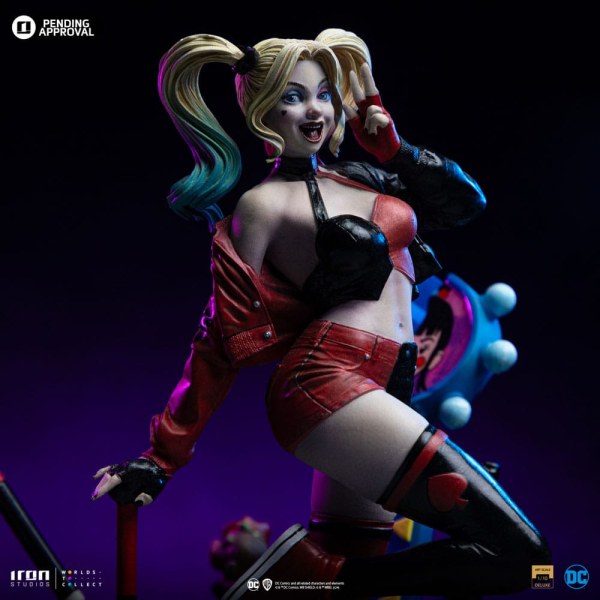 DC Comics beeldje 1/10 Deluxe Art Scale Harley Quinn (Gotham City Sirens) 22 cm