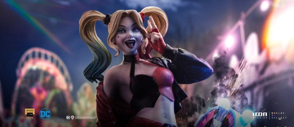 DC Comics beeldje 1/10 Deluxe Art Scale Harley Quinn (Gotham City Sirens) 22 cm