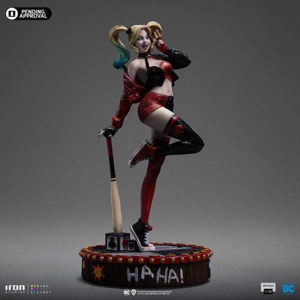 DC Comics beeldje 1/10 Art Scale Harley Quinn (Gotham City Sirens) 22 cm